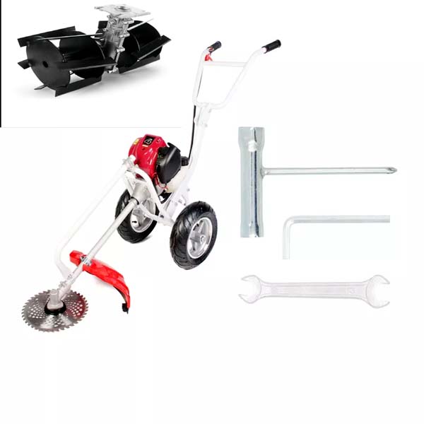 Hand Push Grass Cutter Machine Brush Cutter With Wheels Hand Push Grass Cutter Machine Brush Cutter With Wheels