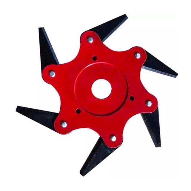 6T Steel Trimmer Brush Cutter Blade krishimachine